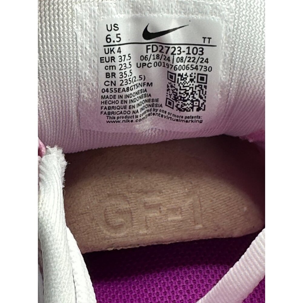 Women's Nike Air Zoom Pegasus 41 White Hyper Violet FD2723-103 Sizes 6.5 - Picture 11 of 12